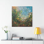 Healing Abstract II – Abstract Canvas Print | Energetic Mixed Media Art in Balance 