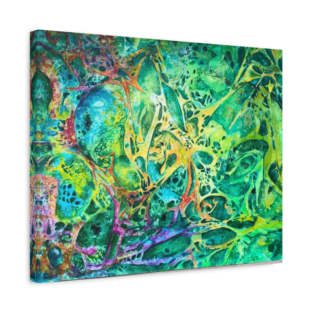 Im Fluss der Farben – Exklusive Kunst auf Leinwand