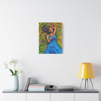 Sleeping Elf – Magical Portrait as a Canvas Print