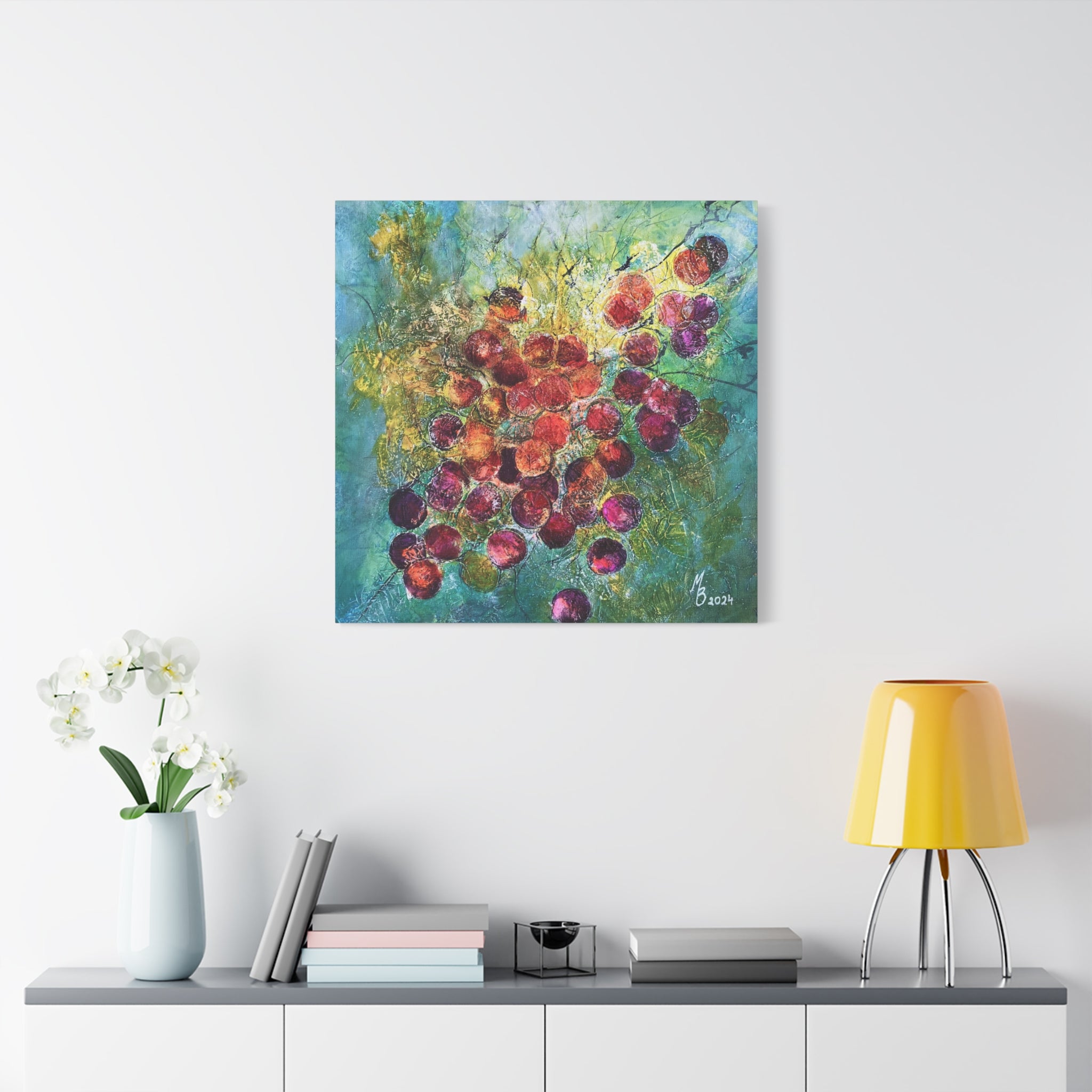 Fruits of Life – Emotional Modern Art | Abstract Canvas Print | Profound Wall Art