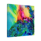 The World Is Burning – Expressives abstraktes Gemälde | Moderne transformative Kunst