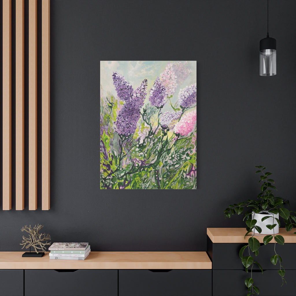 Lilac – Lilac Art Canvas Print