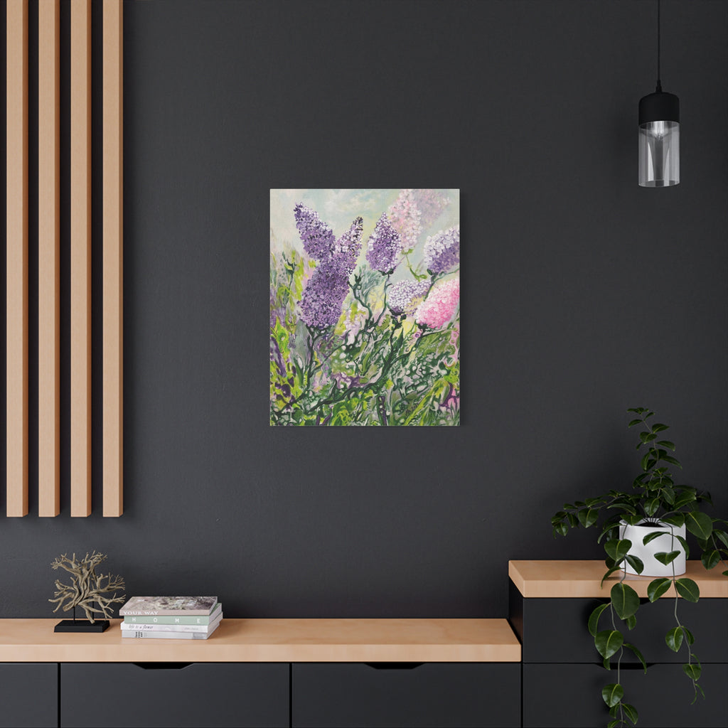 Lilac – Lilac Art Canvas Print