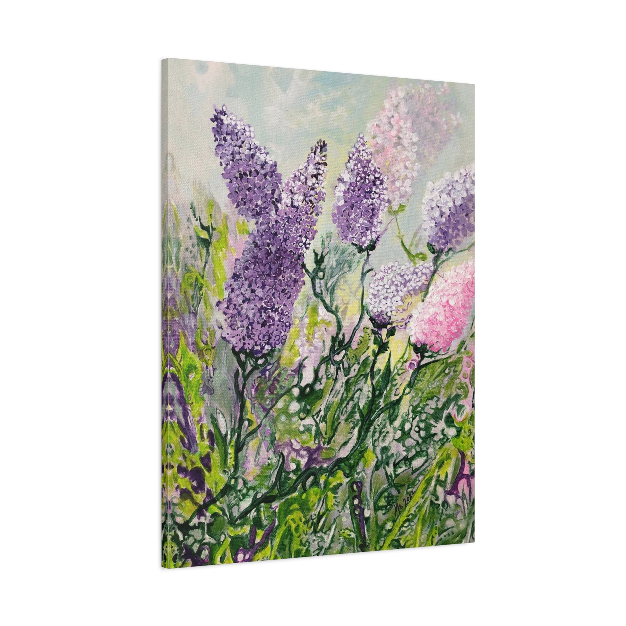Lilac – Lilac Art Canvas Print