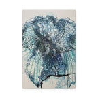 Phoenix – Abstrakter Vogel in Blau | Kraftvolle moderne Kunst | Spiritueller Leinwanddruck | Aufstieg & Erneuerung