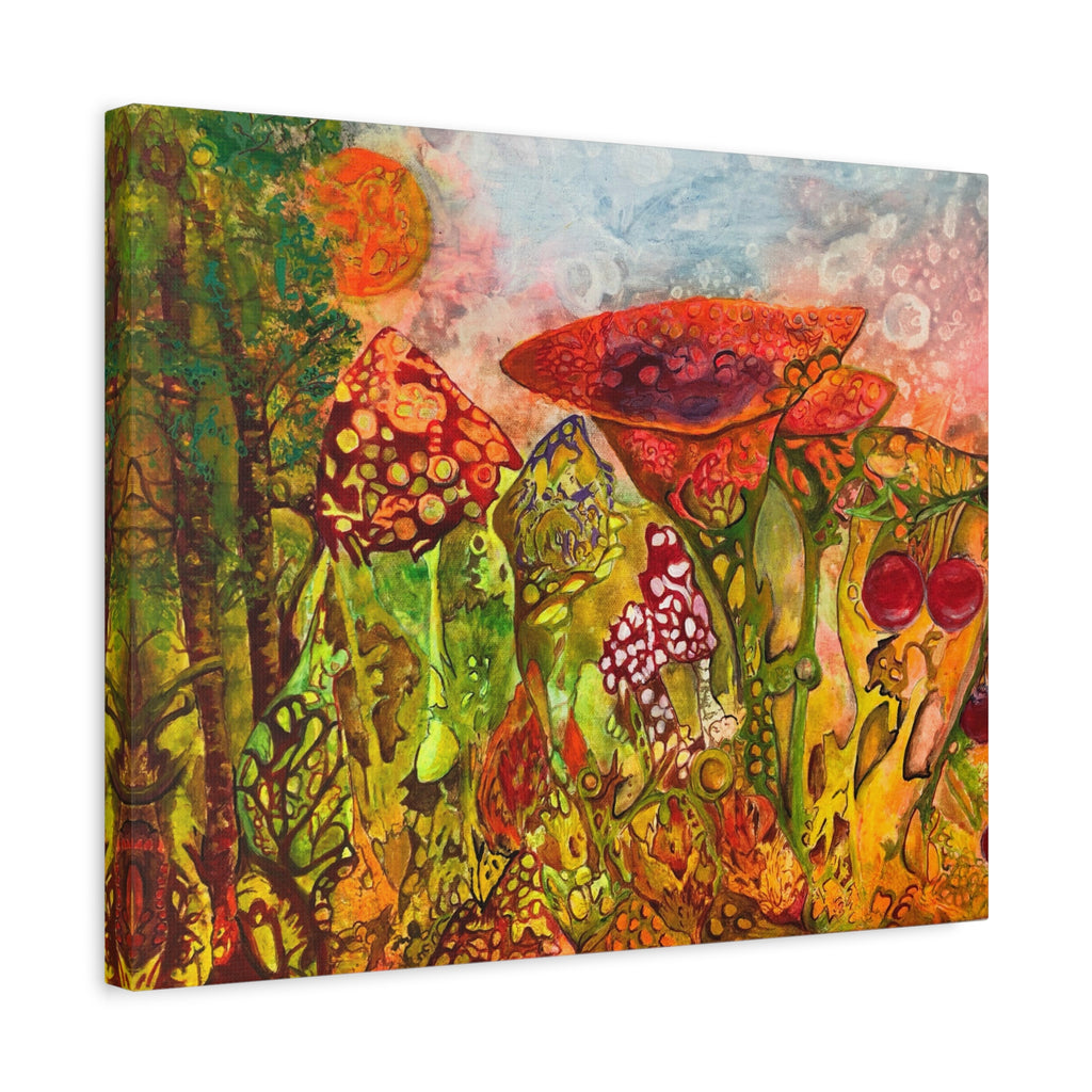 Good Morning Forest – Exklusive Kunst auf Leinwand