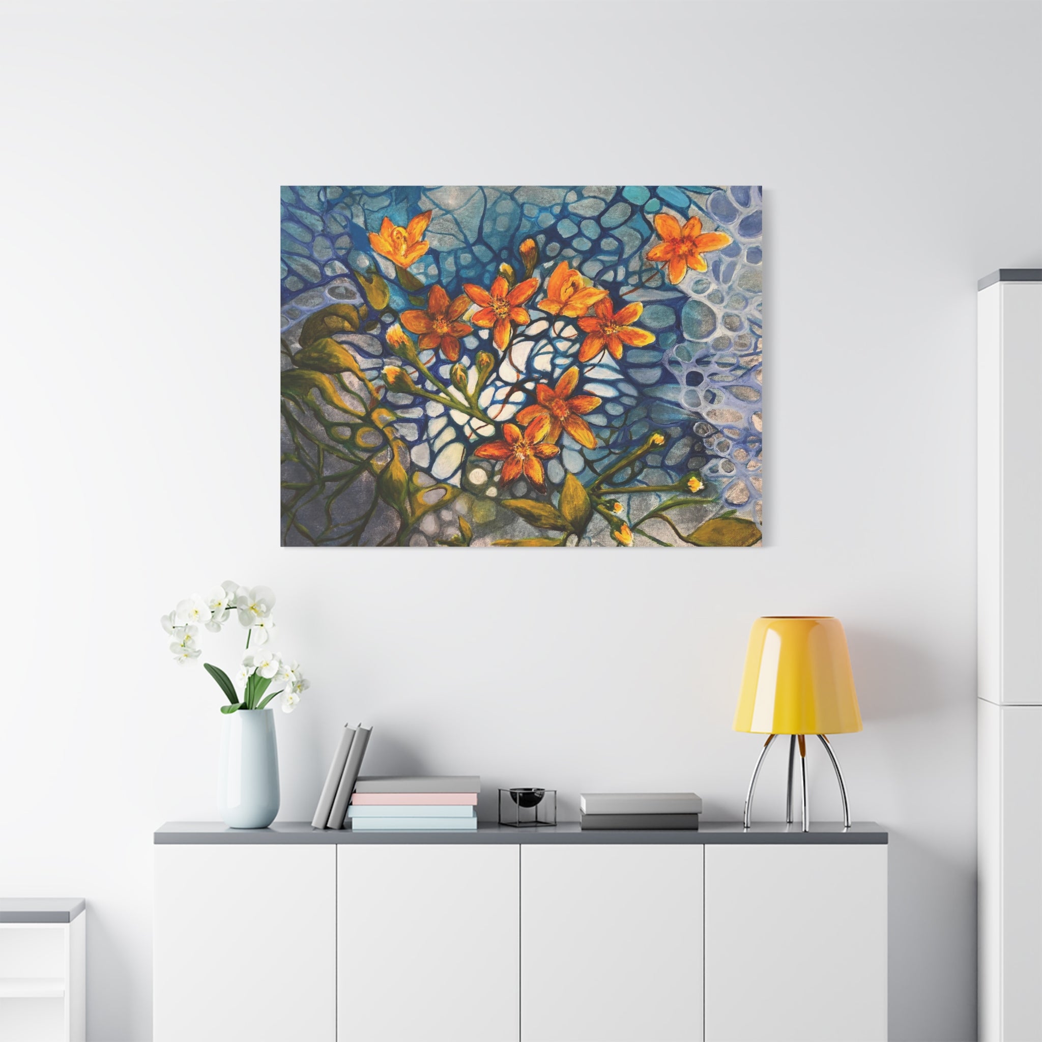 Blumen im Licht – Exklusive Kunst auf Leinwand