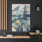 The Pearl – Abstract Woman in Acrylic Pouring Canvas Print |