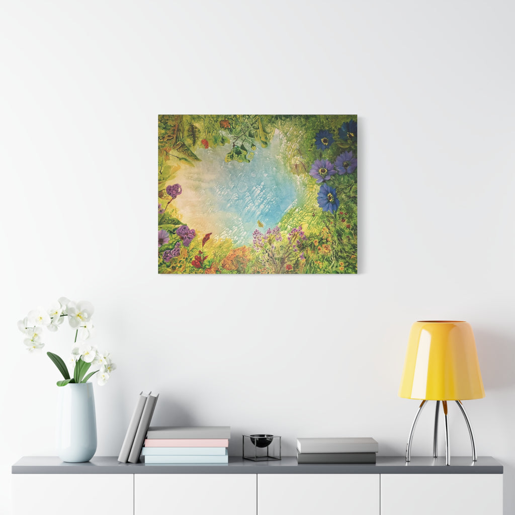 The Portal – Naturinspiriertes abstraktes Kunstwerk | Energetische moderne Wandkunst