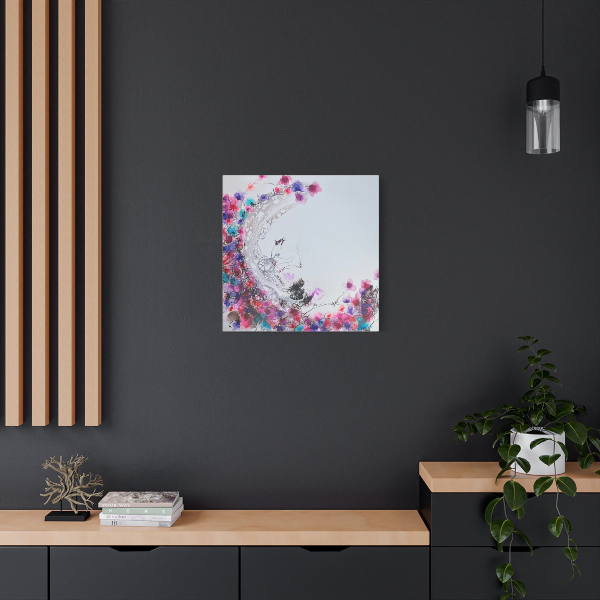 Taste of Coffee – Abstraktes modernes Kunstwerk | Energetische Wandkunst