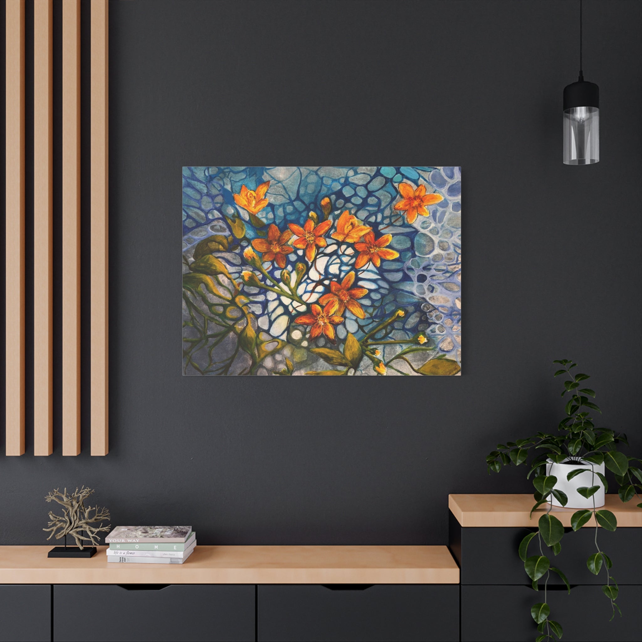 Blumen im Licht – Exklusive Kunst auf Leinwand