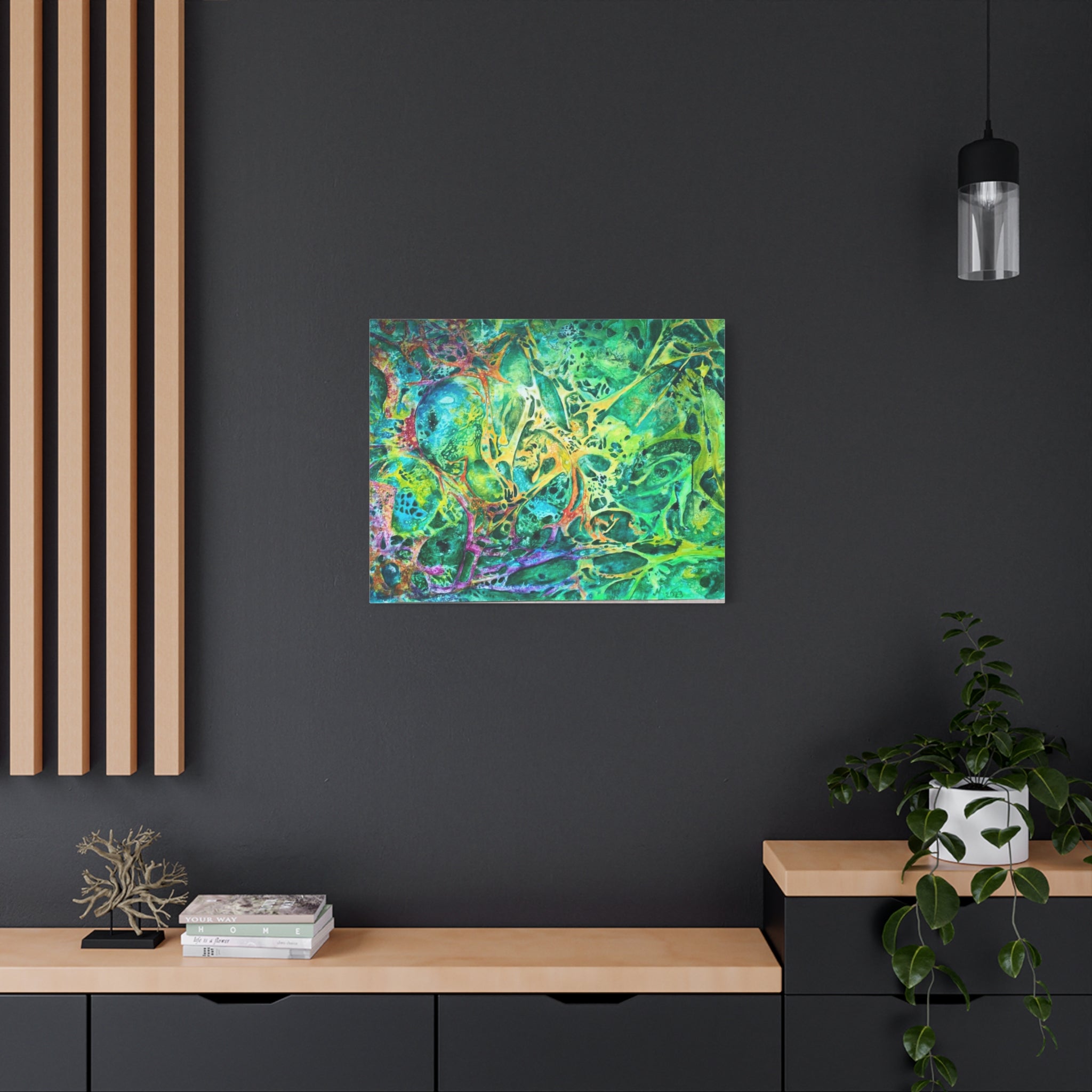 Im Fluss der Farben – Exklusive Kunst auf Leinwand
