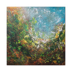 Healing Abstract II – Abstract Canvas Print | Energetic Mixed Media Art in Balance 