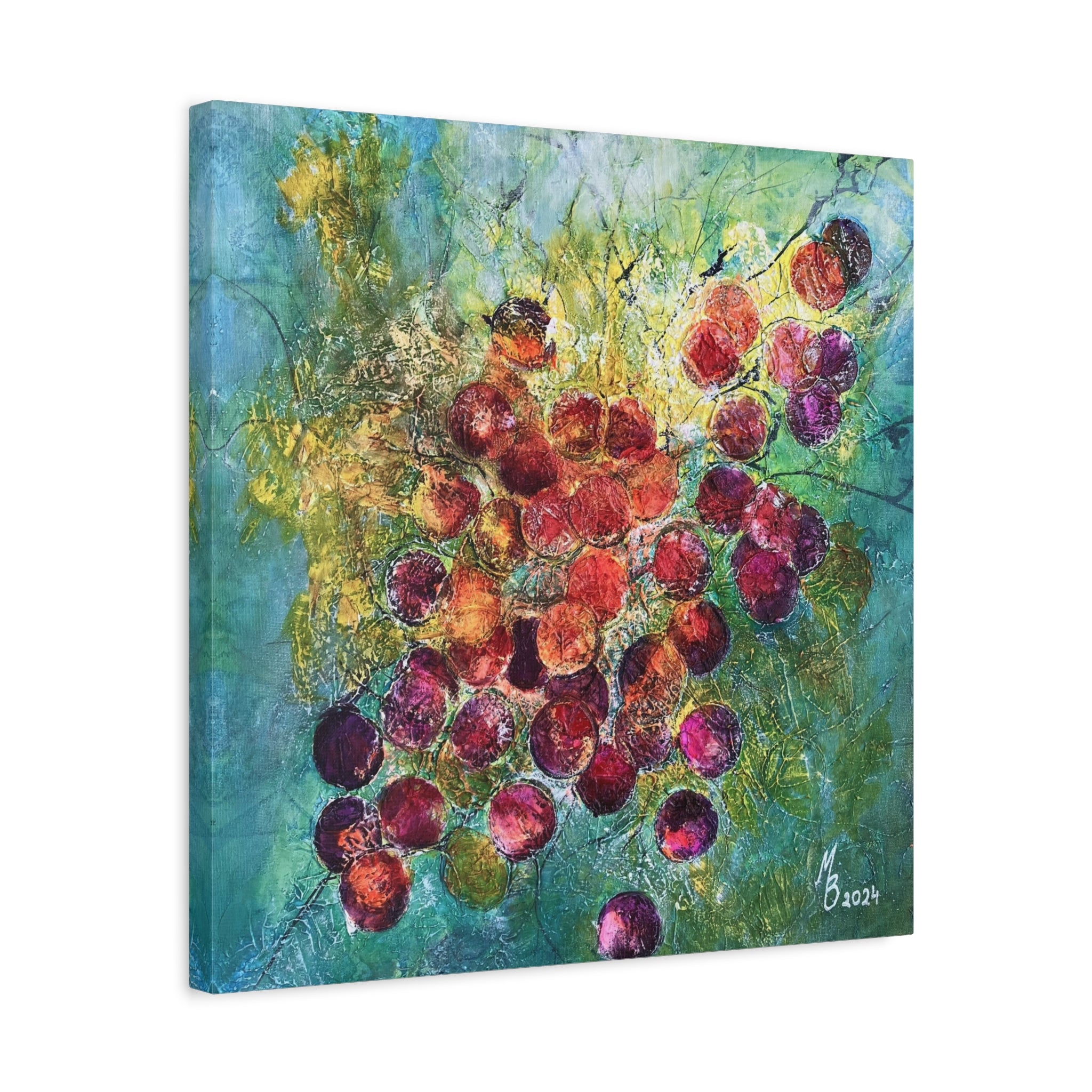 Fruits of Life – Emotional Modern Art | Abstract Canvas Print | Profound Wall Art