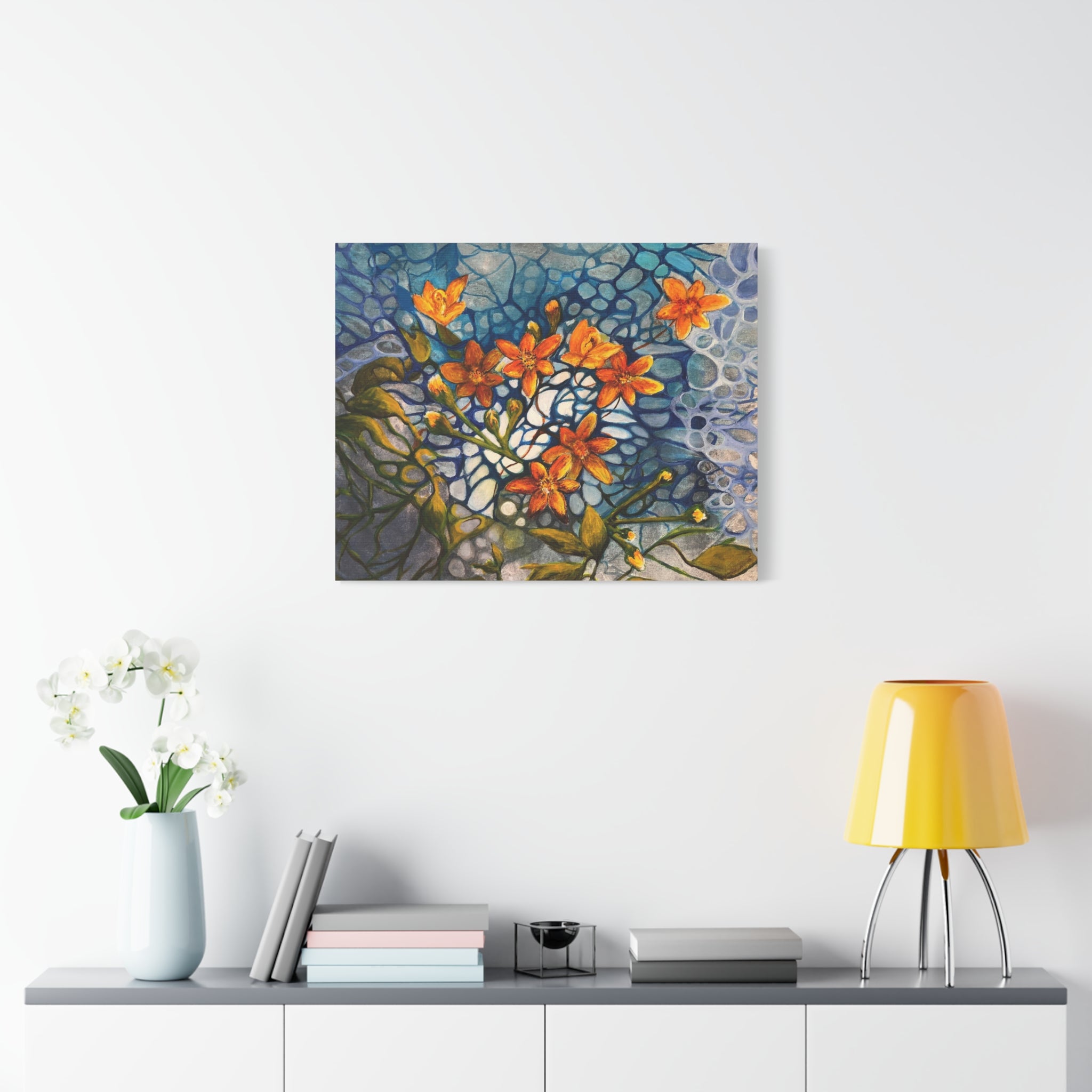 Blumen im Licht – Exklusive Kunst auf Leinwand