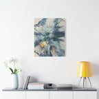 The Pearl – Abstract Woman in Acrylic Pouring Canvas Print |