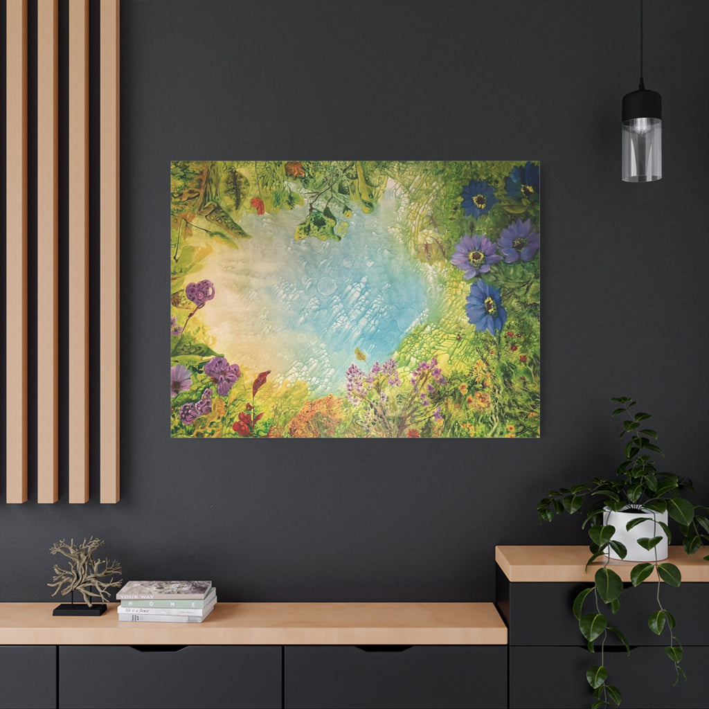 The Portal – Naturinspiriertes abstraktes Kunstwerk | Energetische moderne Wandkunst