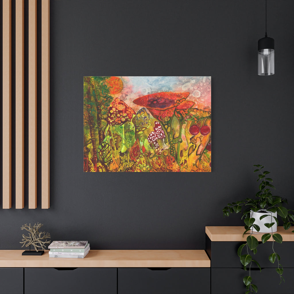 Good Morning Forest – Exklusive Kunst auf Leinwand