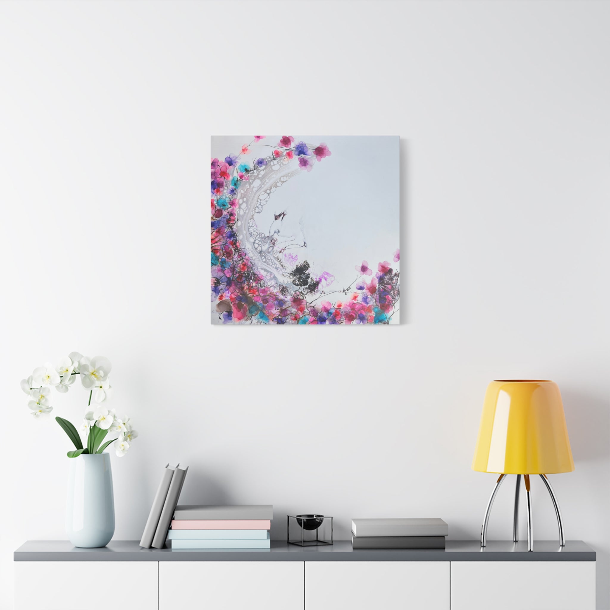 Taste of Coffee – Abstraktes modernes Kunstwerk | Energetische Wandkunst