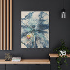 The Pearl – Abstract Woman in Acrylic Pouring Canvas Print |