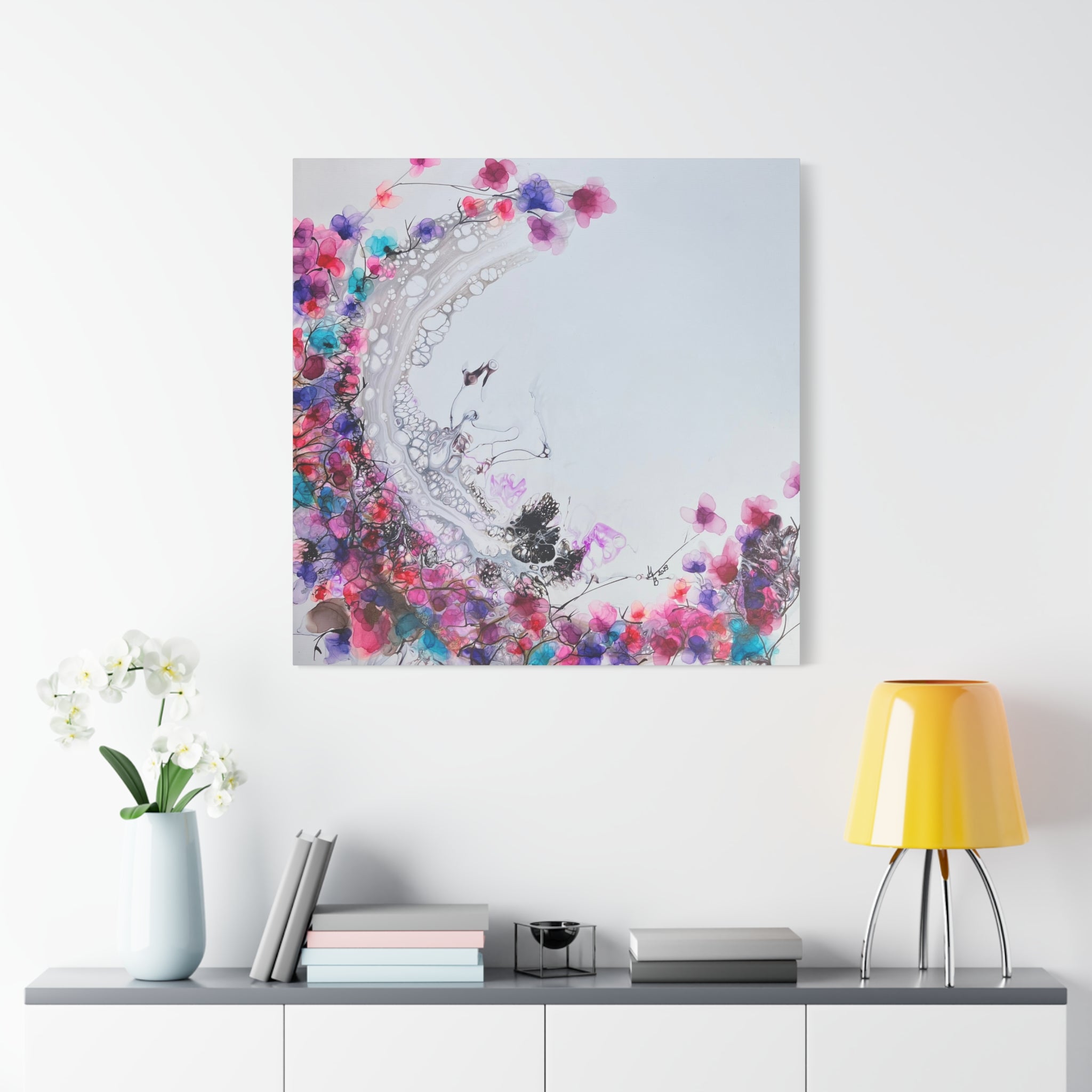 Taste of Coffee – Abstract Modern Artwork | Energetic Wall Art