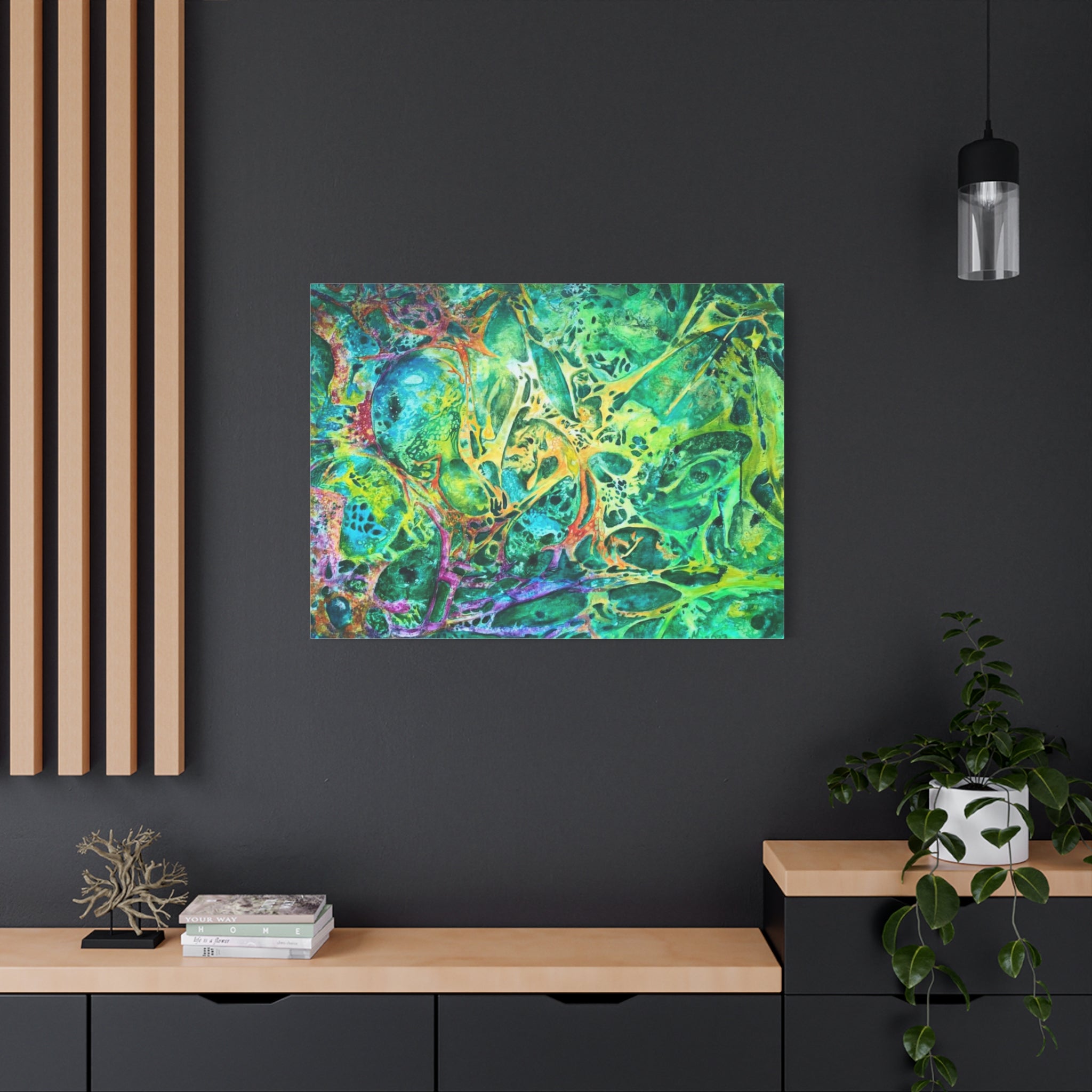 Im Fluss der Farben – Exklusive Kunst auf Leinwand