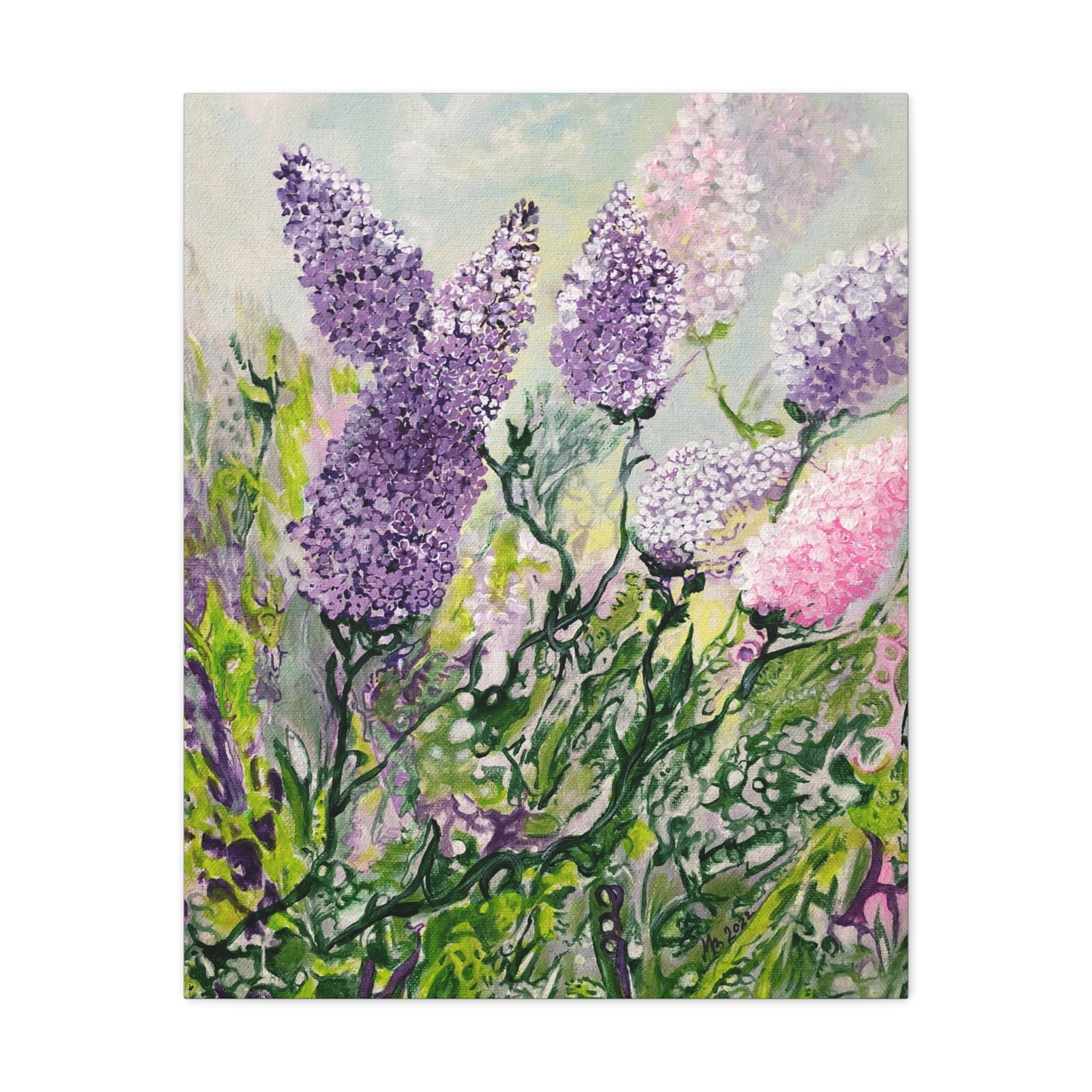 Lilac – Lilac Art Canvas Print