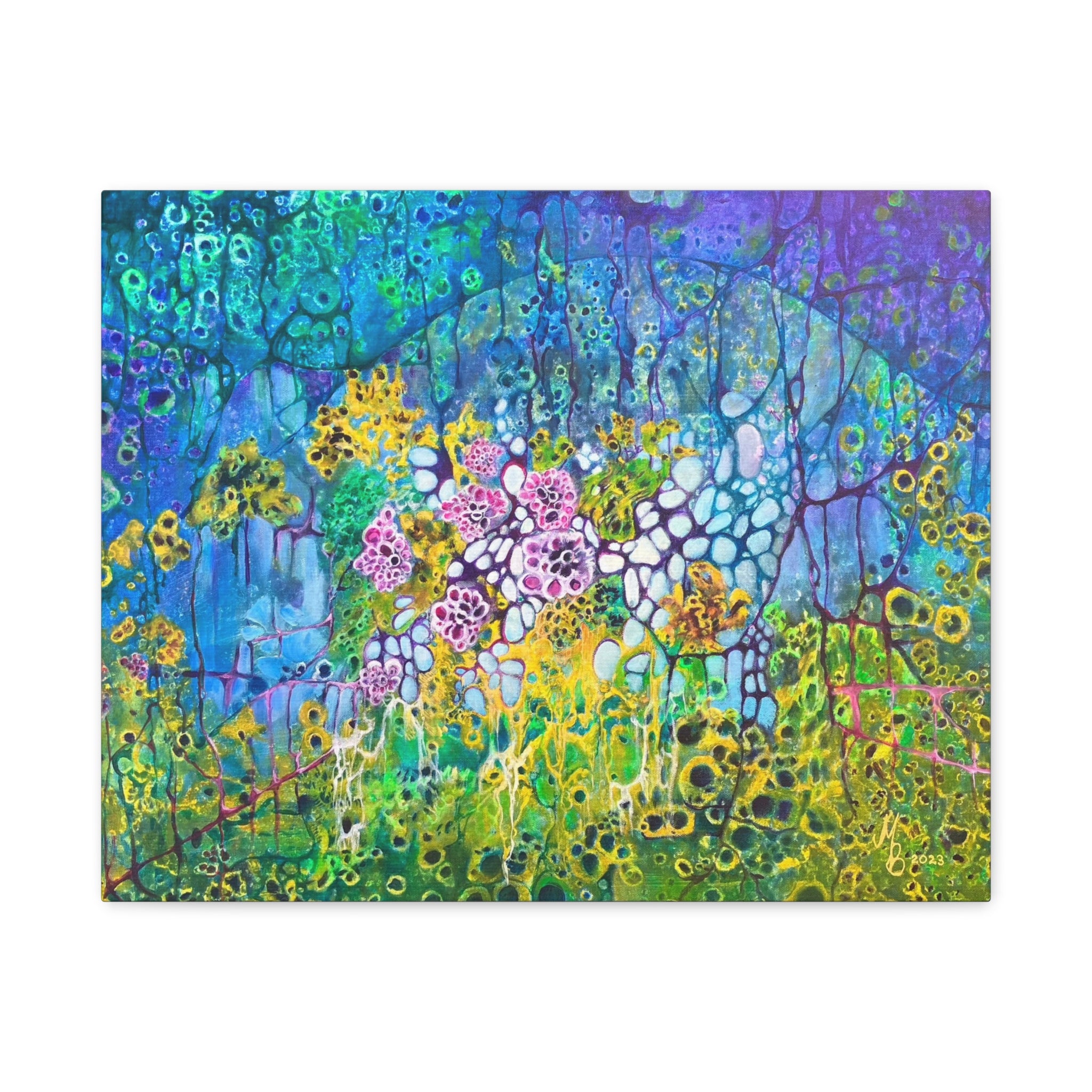 Microcosm of the Deep – Exclusive Art on Canvas