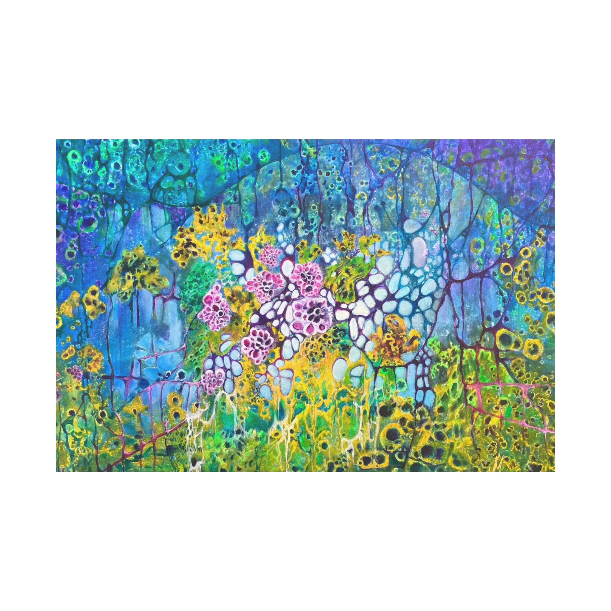 Microcosm of the Deep – Exclusive Art on Canvas