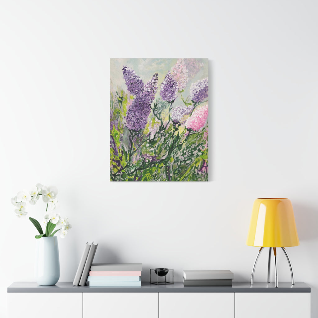 Lilac – Lilac Art Canvas Print