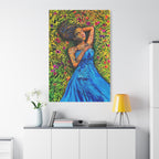 Sleeping Elf – Magical Portrait as a Canvas Print