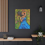 Sleeping Elf – Magical Portrait as a Canvas Print