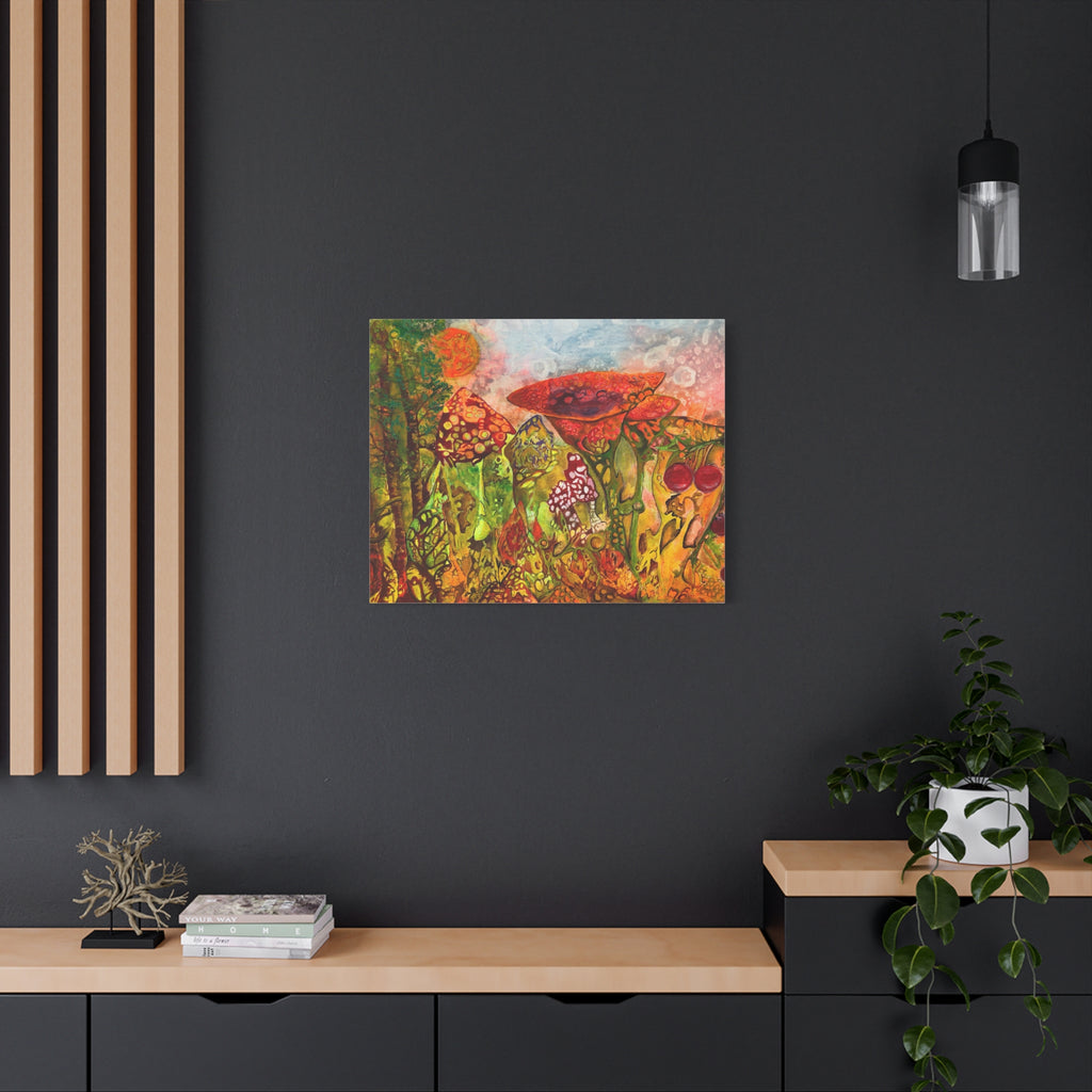 Good Morning Forest – Exklusive Kunst auf Leinwand