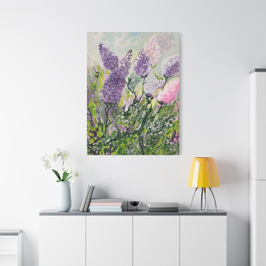 Lilac – Lilac Art Canvas Print