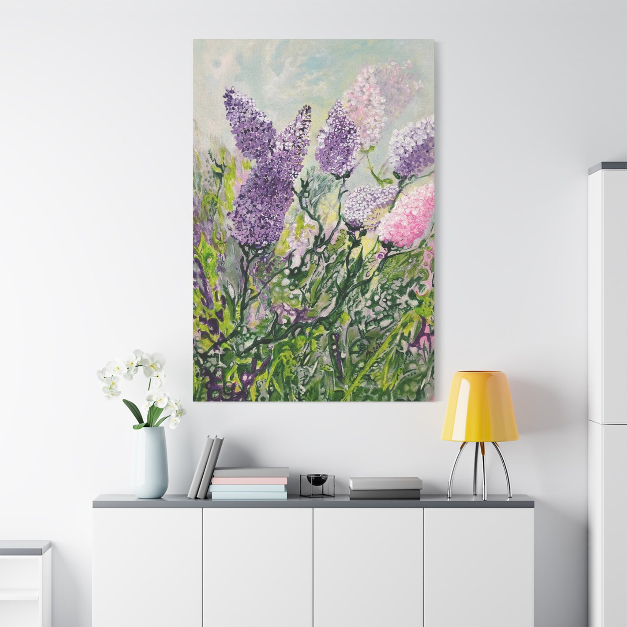Lilac – Lilac Art Canvas Print