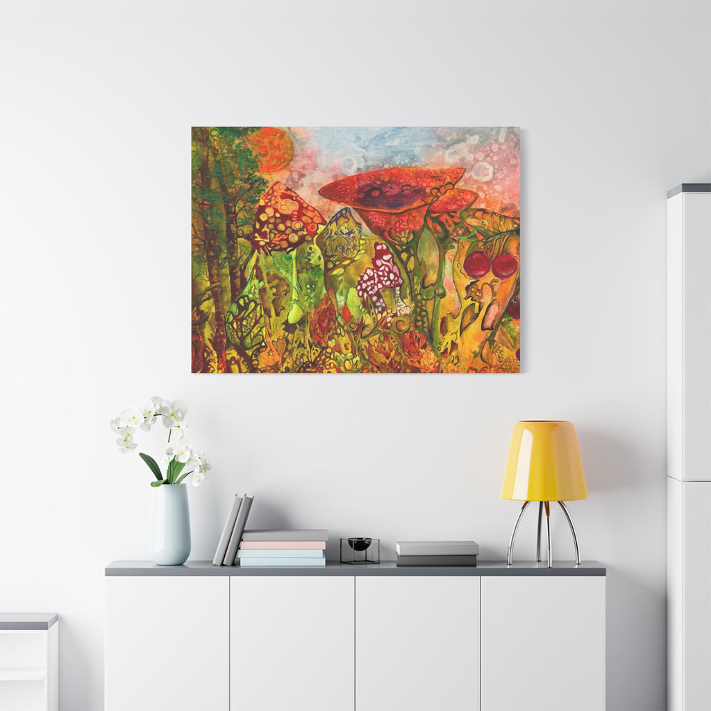 Good Morning Forest – Exklusive Kunst auf Leinwand