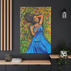 Sleeping Elf – Magical Portrait as a Canvas Print