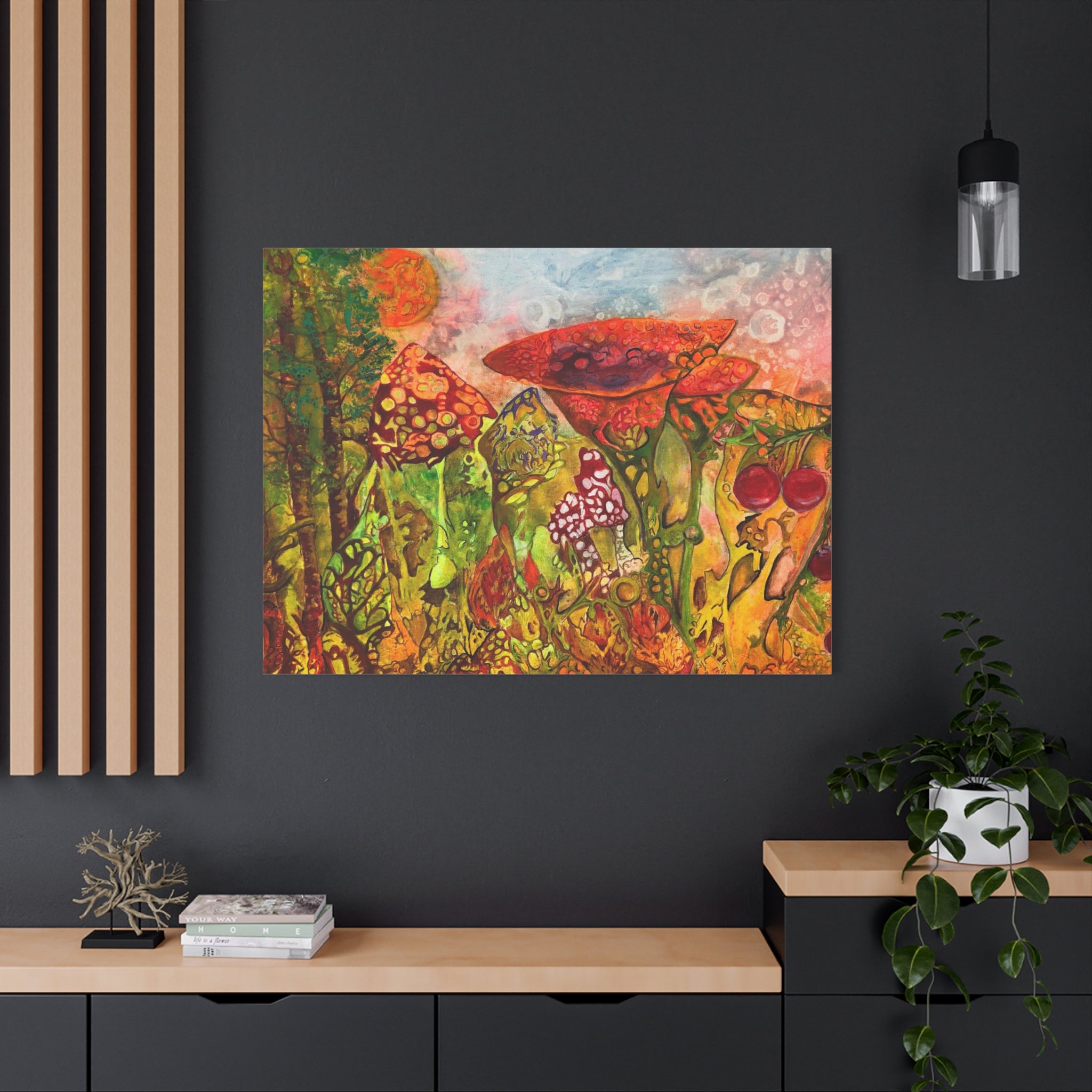 Good Morning Forest – Exklusive Kunst auf Leinwand