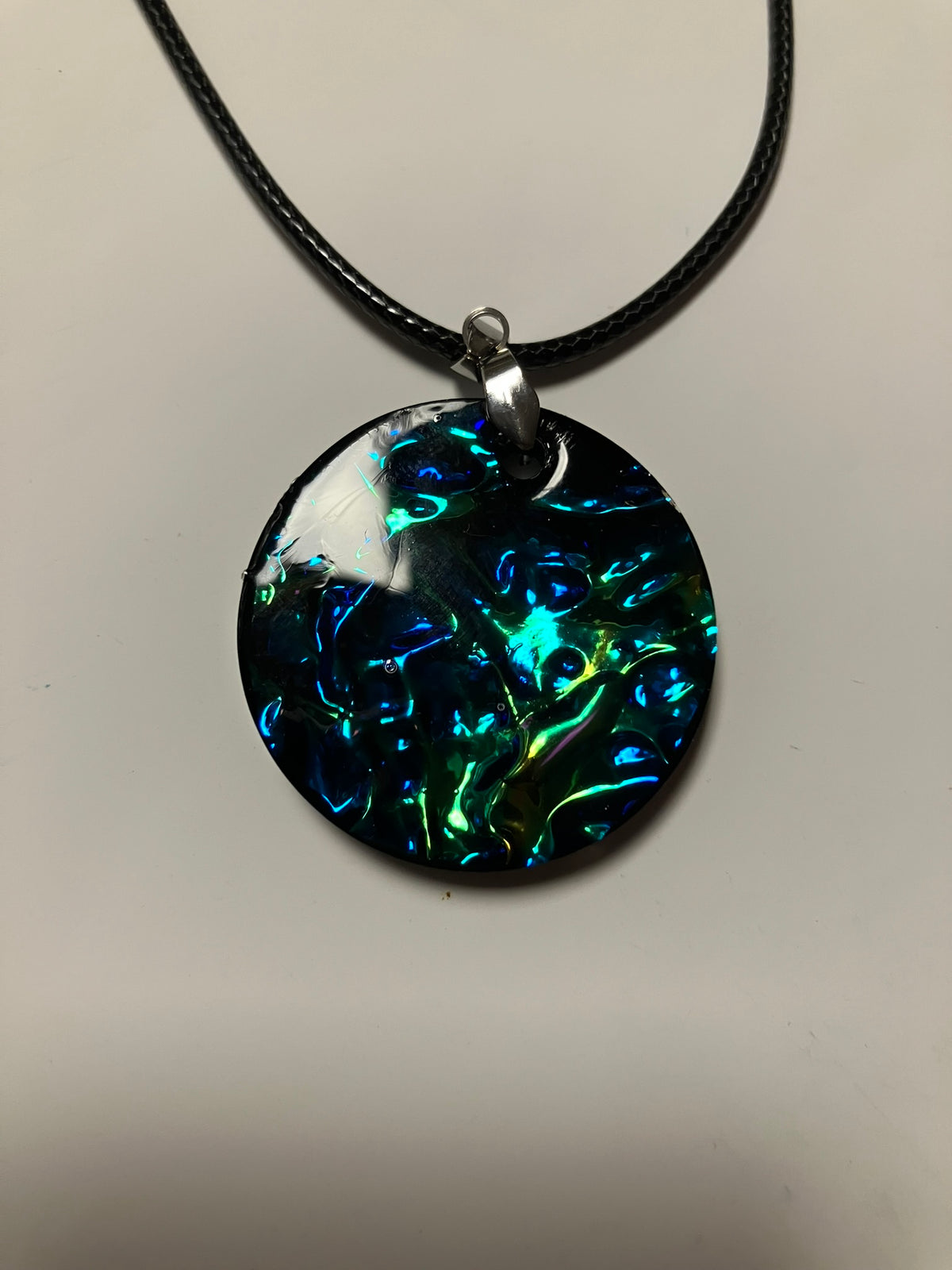 Resin-Anhänger rund 3 cm – handgefertigtes Unikat