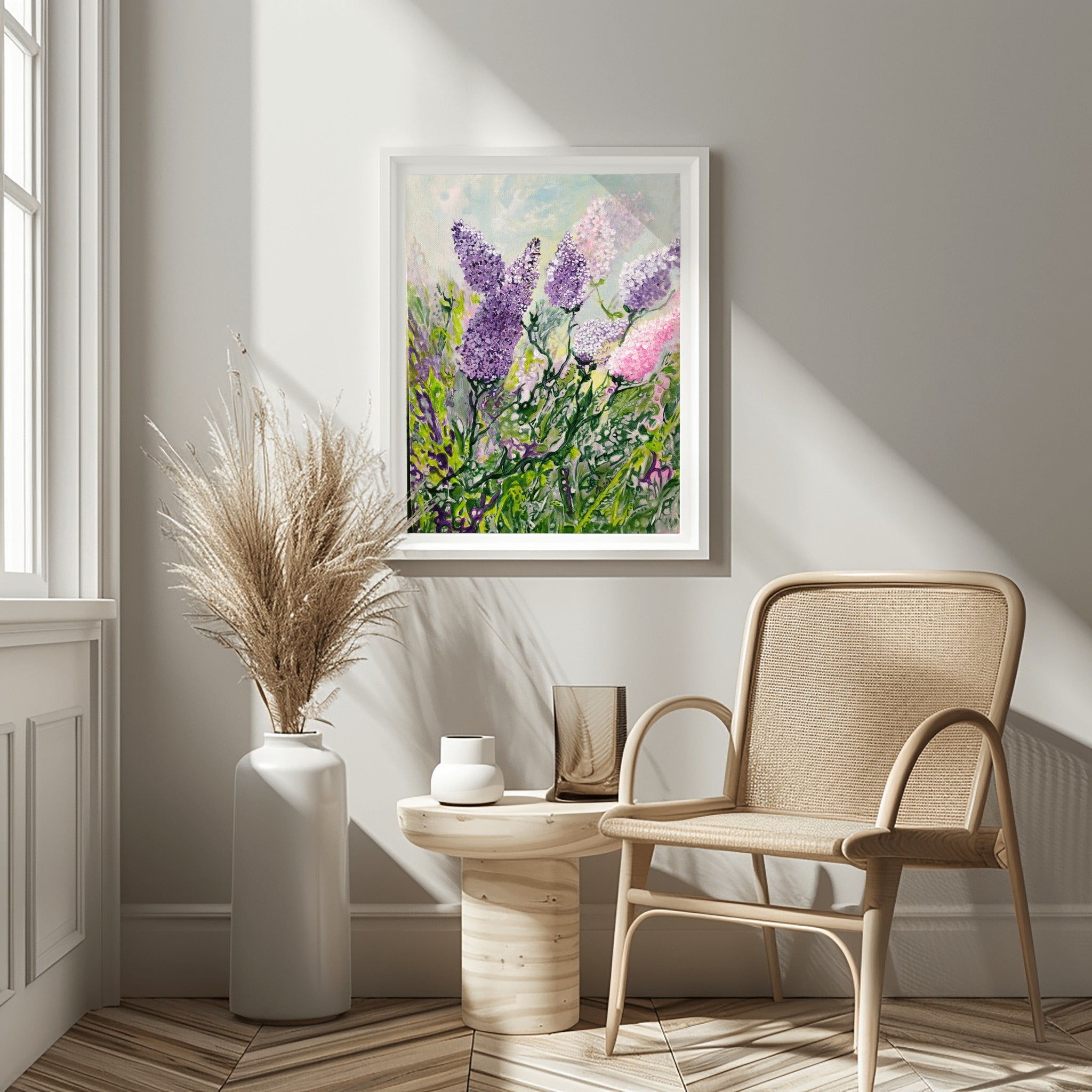 Lilac – Lilac Art Canvas Print
