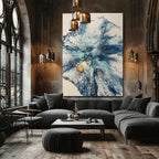 The Pearl – Abstract Woman in Acrylic Pouring Canvas Print |