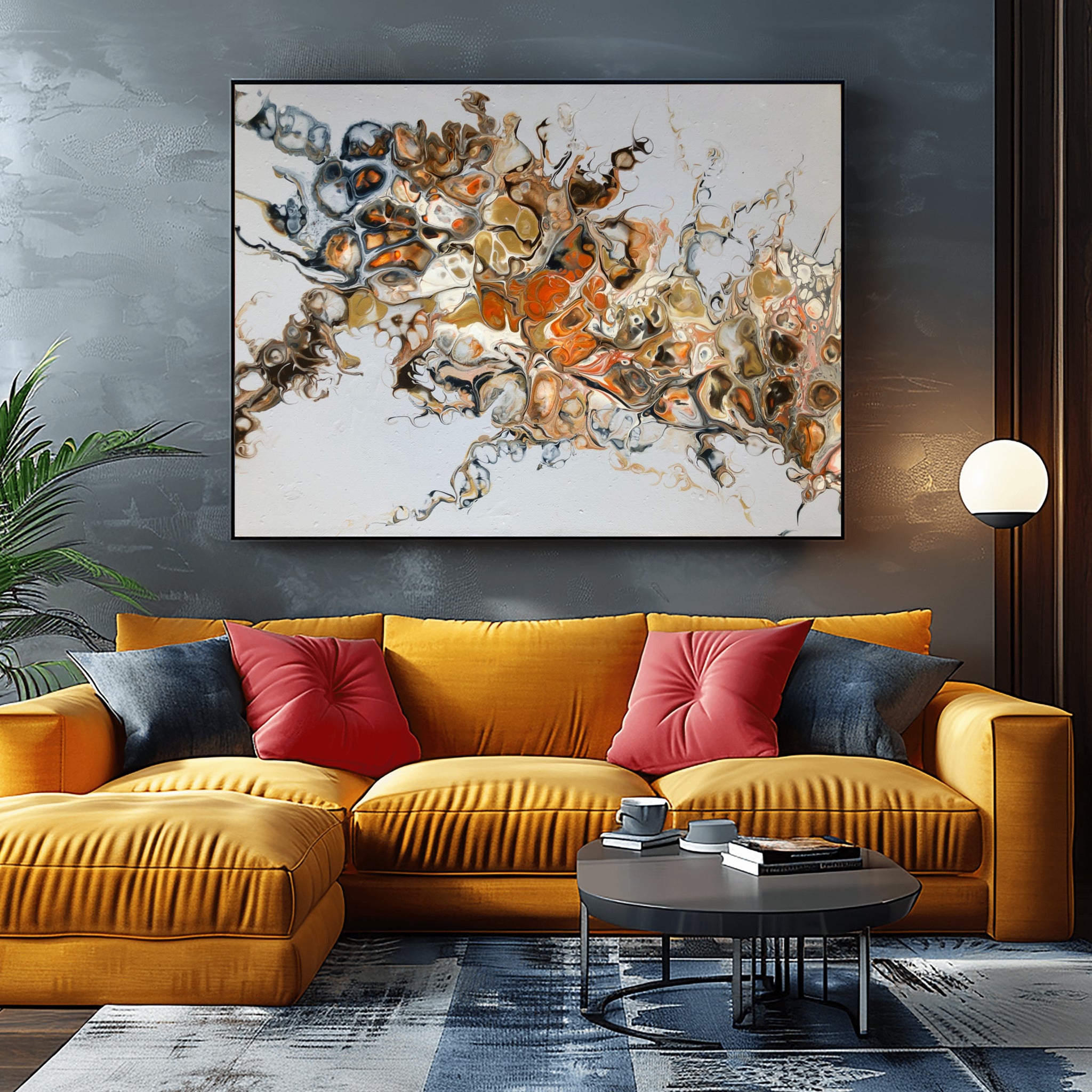 Abstract – Exklusive Kunst auf Leinwand
