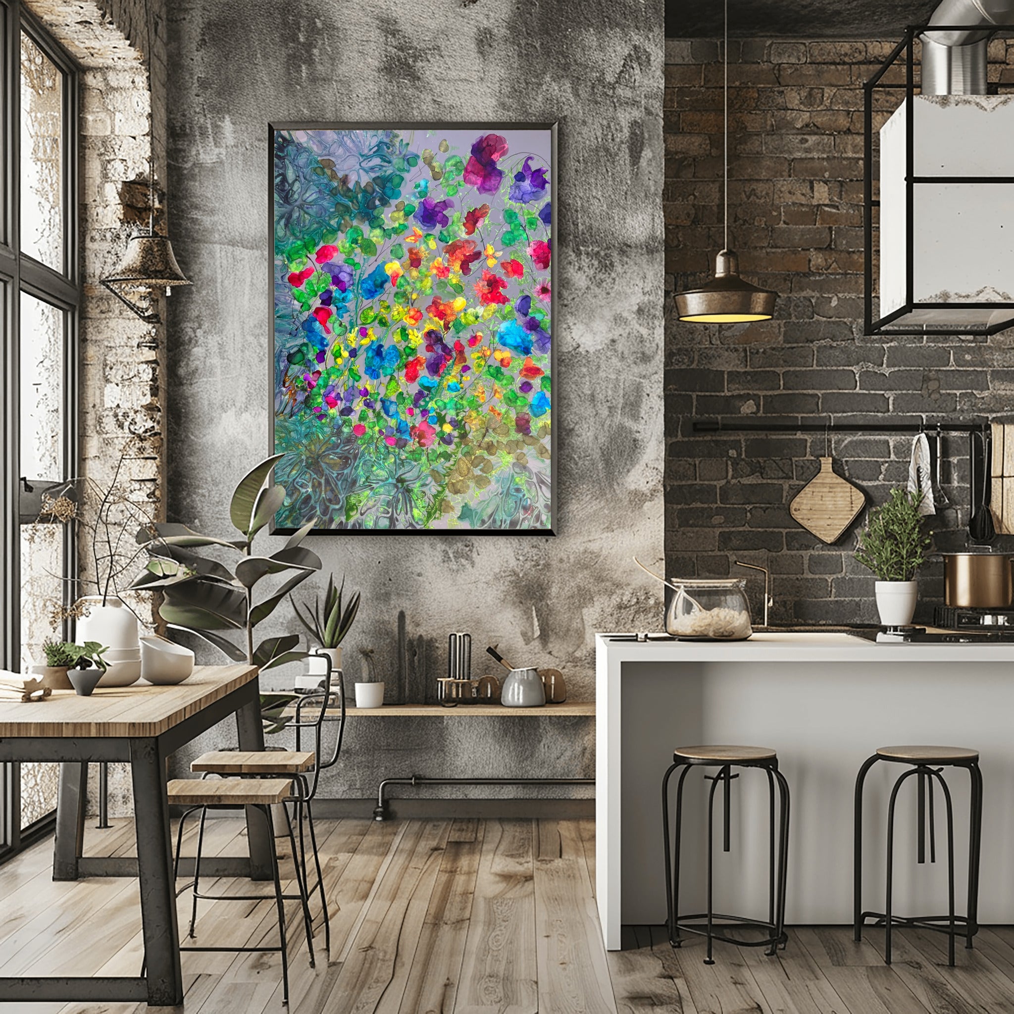 Abstrakte Leinwandbilder & Moderne Kunst | Magda Benz Arts