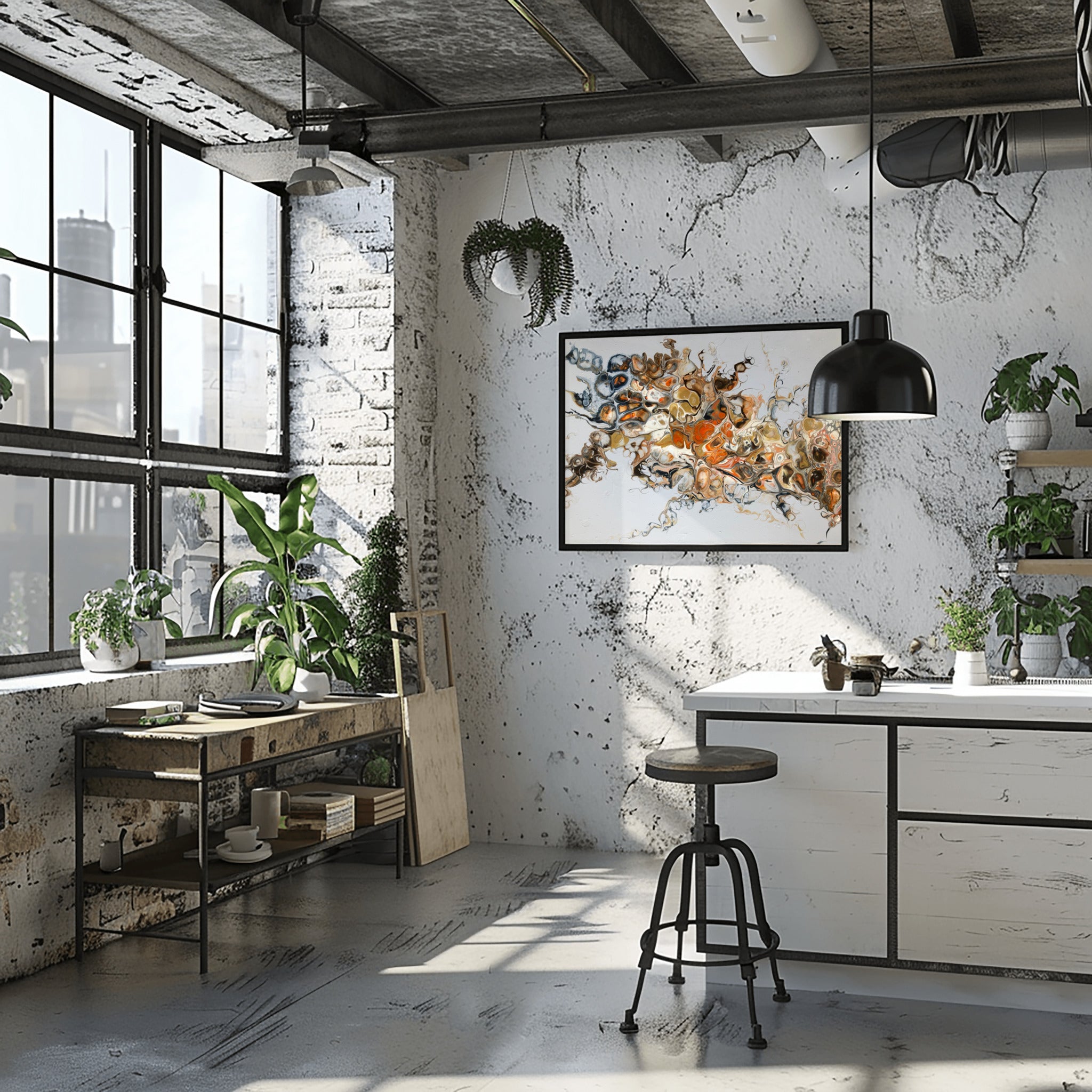 Abstract – Exklusive Kunst auf Leinwand