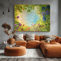 The Portal – Naturinspiriertes abstraktes Kunstwerk | Energetische moderne Wandkunst